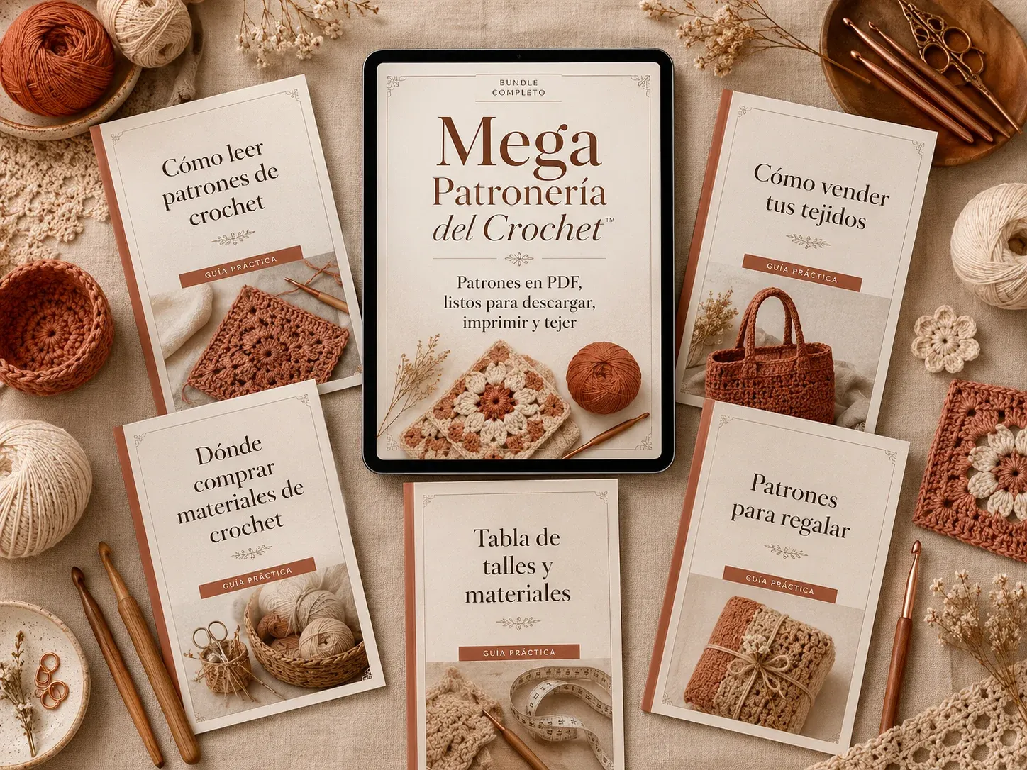 Mega Patronería del Crochet +1000 Patrones Premium